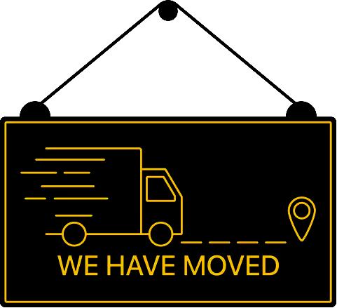 We have moved